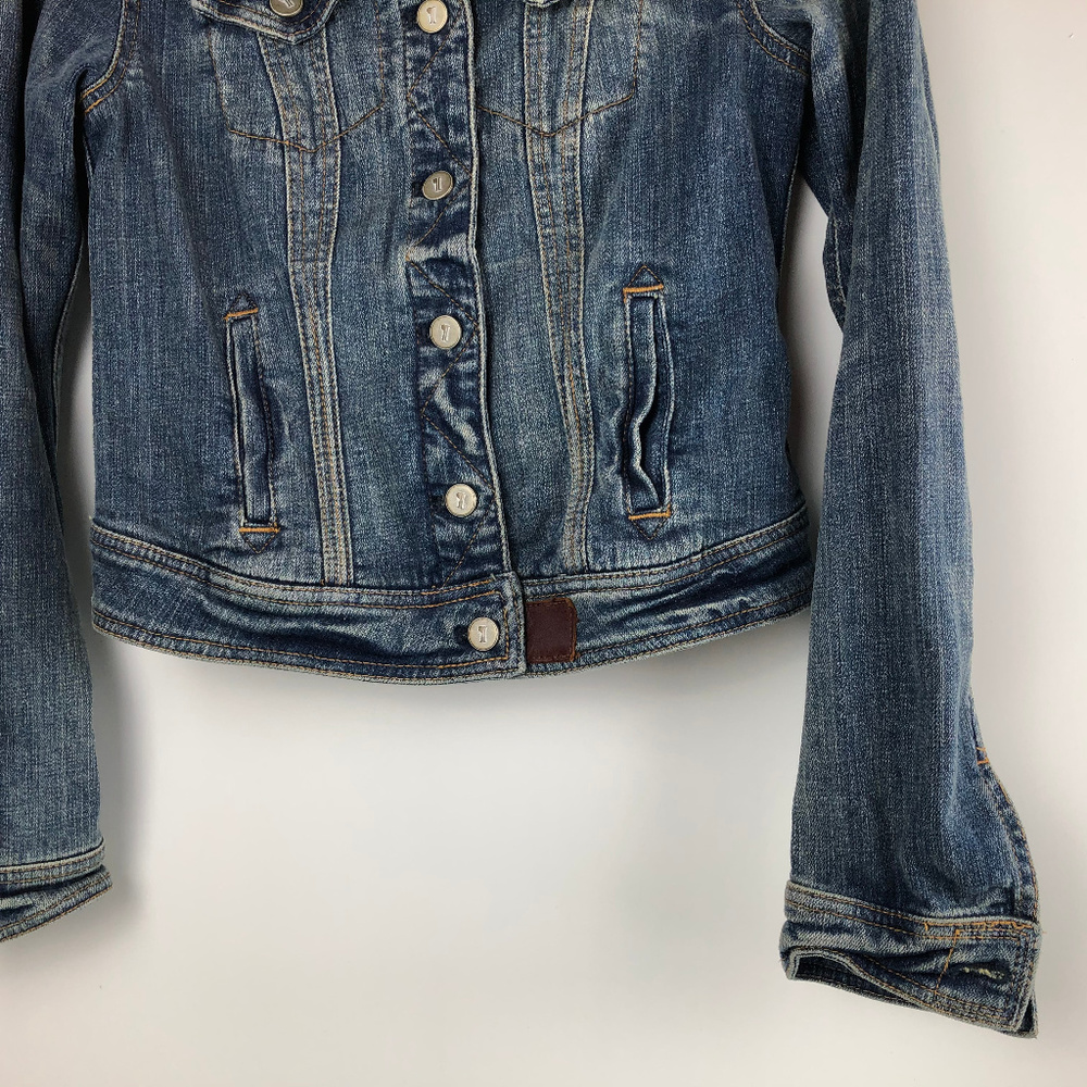 Pilcro & The Letterpress Anthropologie Jean Jacket - Picture 4 of 8